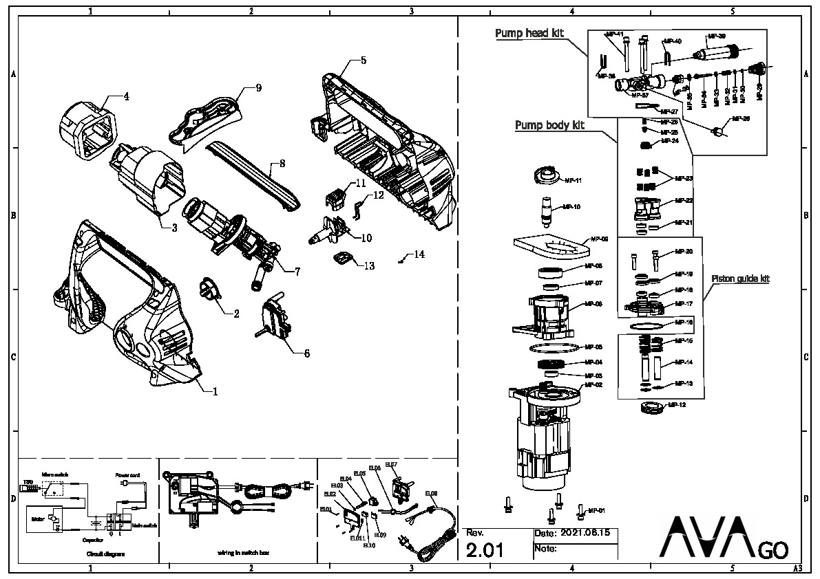 AVA Go Series_spareparts